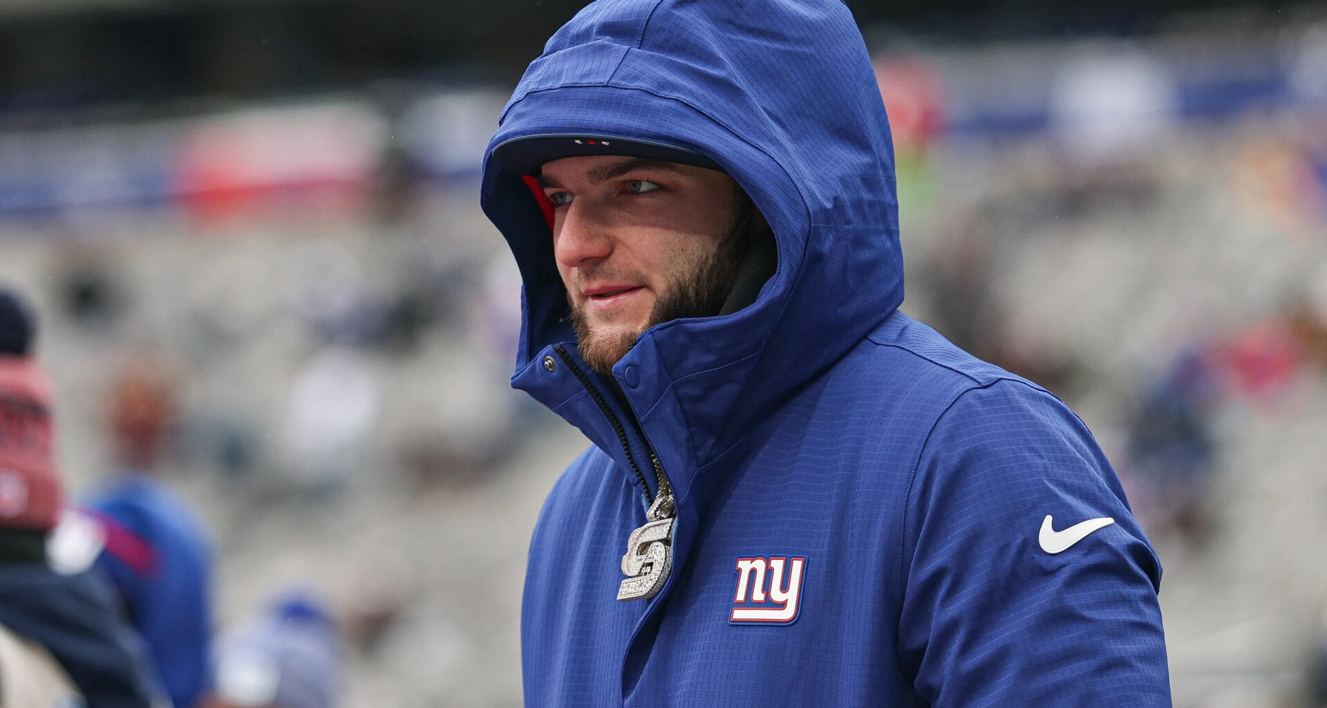 New York Giants have spoken to Cam Skattebo about his viral antics