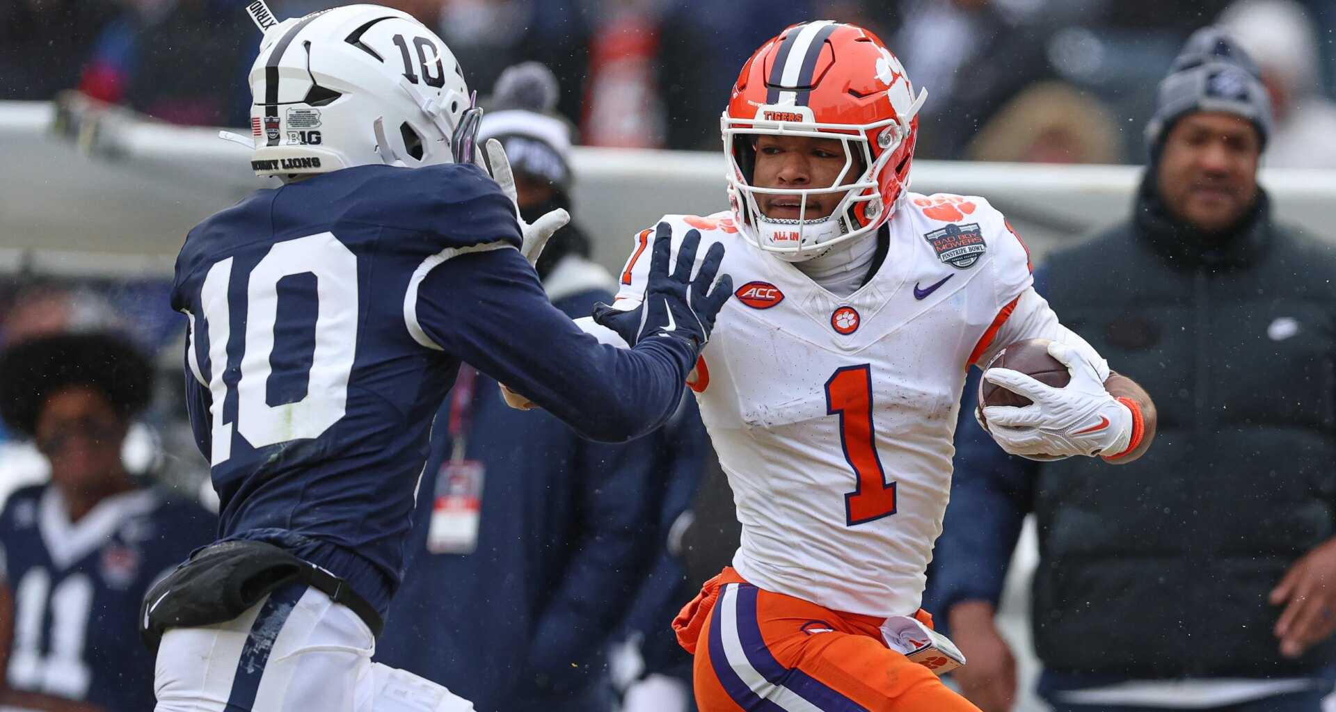 Clemson falls to Penn State in the Bad Boy Mowers Pinstripe Bowl