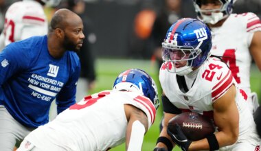 Dane Belton was New York Giants' highest-graded player in Week 17 win