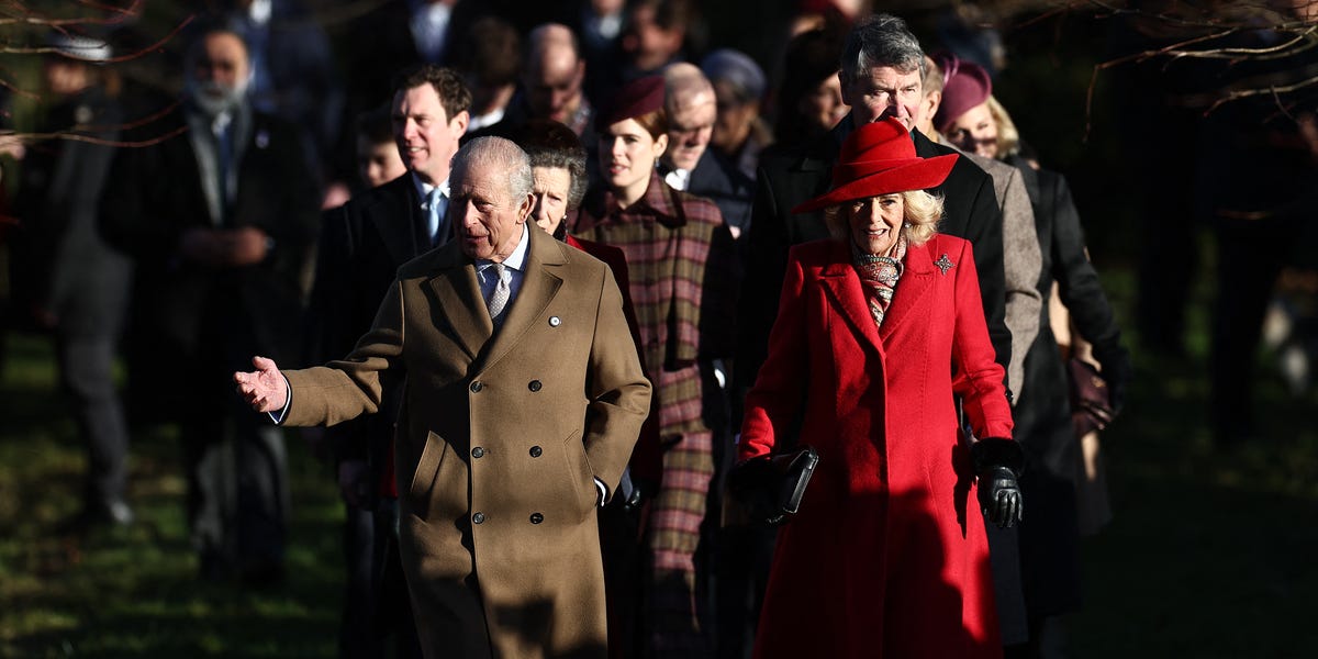 King Charles and Queen Camilla Lead the Royals to Church on Christmas 2025