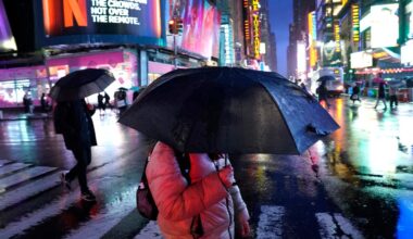 Freezing rain, ice threaten North Jersey and Hudson Valley, NYC to get mostly rain