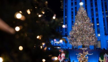 Rockefeller Center Christmas Tree Lighting Ceremony 2025