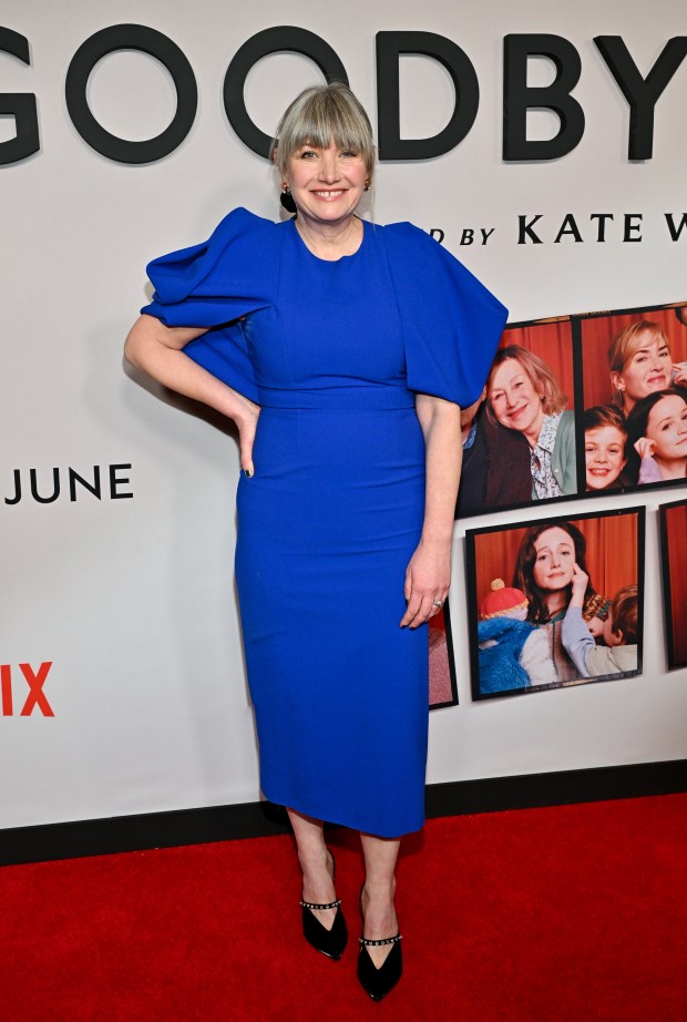 Kate Solomon attends the special screening of "Goodbye June" at The Whitby Hotel on Monday, Dec. 8, 2025, in New York. (Photo by Evan Agostini/Invision/AP)