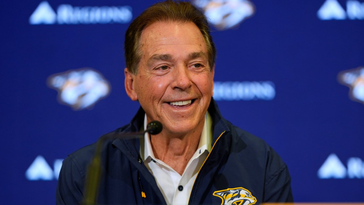 Nick Saban’s new role with Nashville Predators – NBC New York