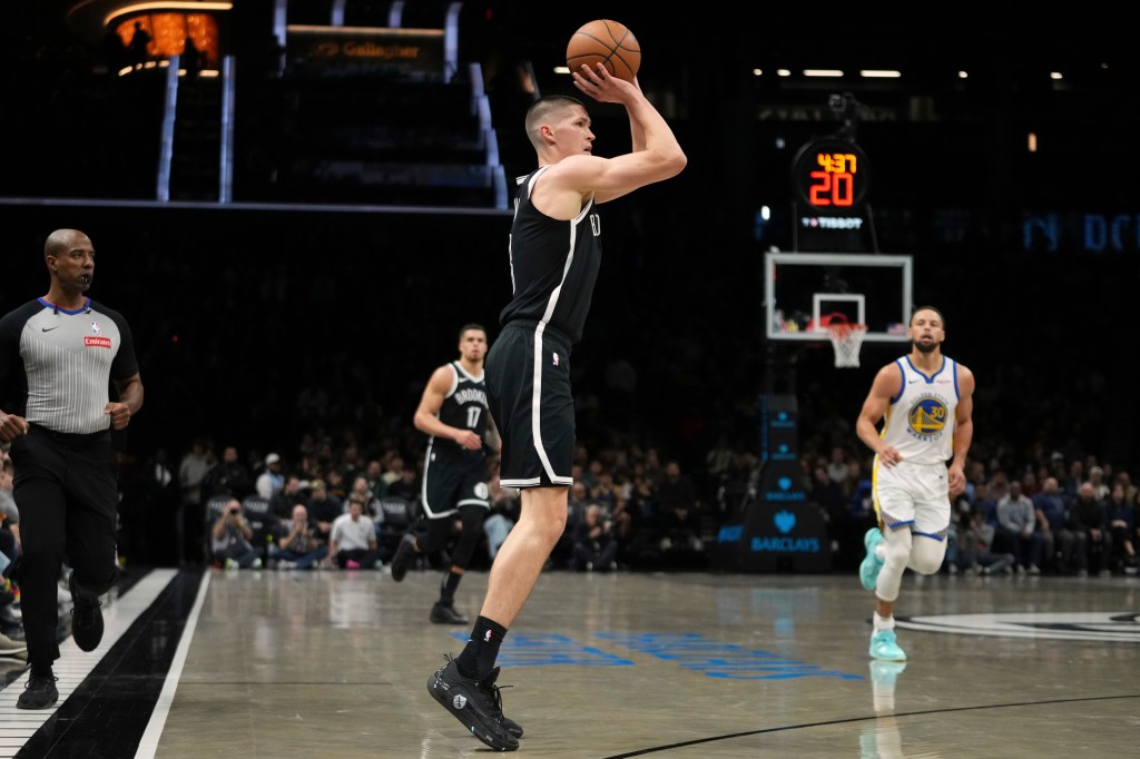 Egor Demin breaks Nets rookie 3-point record in 120-107 loss to Warriors