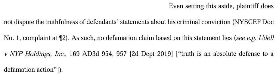 Man Who Had Pleaded Guilty to Felony Forgery of Court Orders Sues Over Being Called "Convicted Felon"