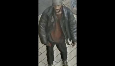 Police are looking for this man accused of assaulting a senior citizen on Fulton Street and injuring her. Photo: NYPD