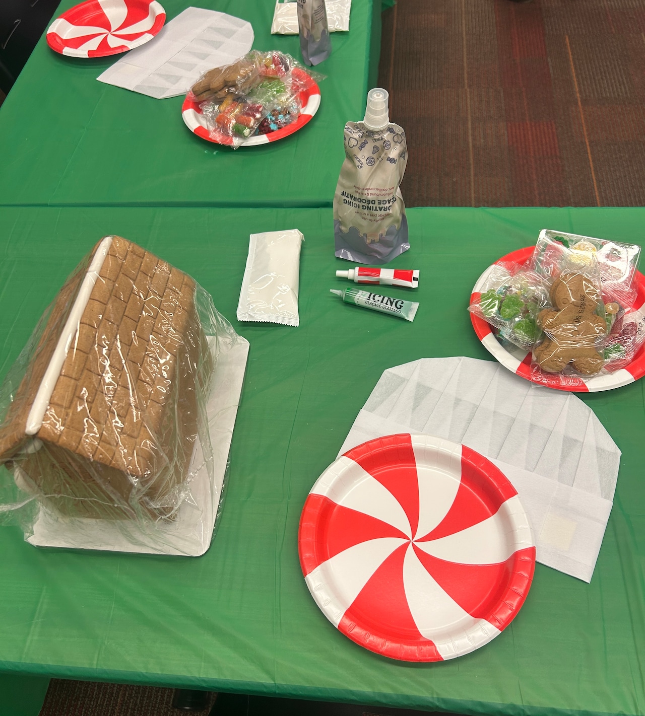 Gingerbread house making kits