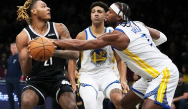 Will Richard, Trayce Jackson-Davis big for Warriors vs. Nets