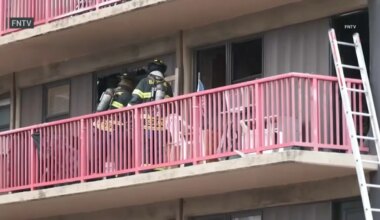 Woman killed, police officers hurt in fire at NJ senior complex – NBC New York