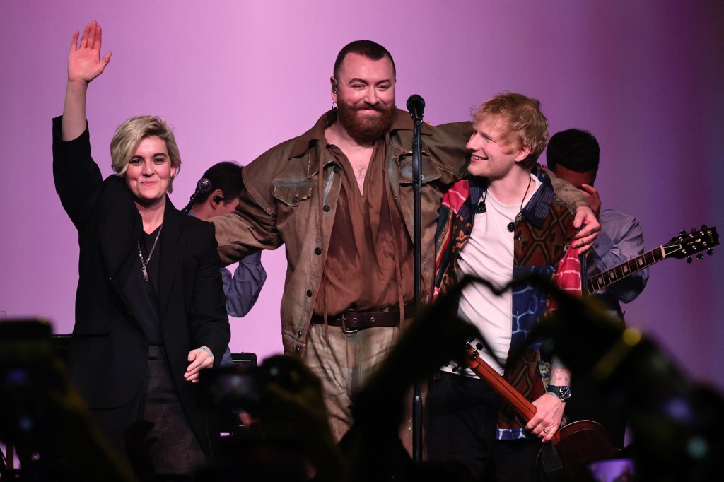 Sam Smith Duets With Ed Sheeran, Brandi Carlile at Brooklyn Residency