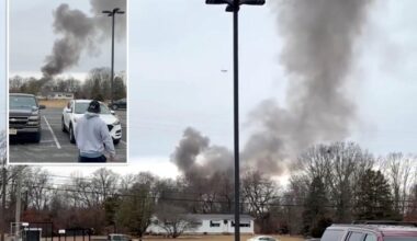 2 helicopters collide, crash in New Jersey, harrowing video shows — 1 reported dead