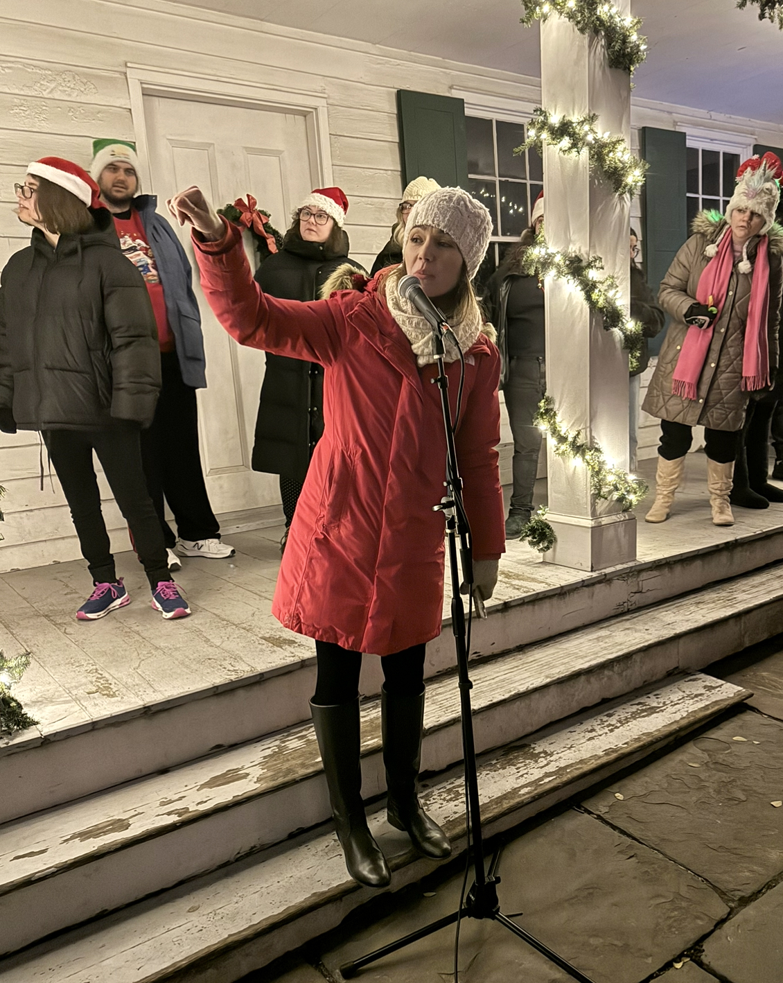 Scenes from the tree lighting at Historic Richmondtown on Dec. 5, 2025. (Steve White for the Advance/SILive.com)