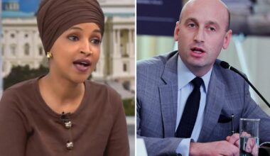 Ilhan Omar compares Stephen Miller to Nazis in Germany
