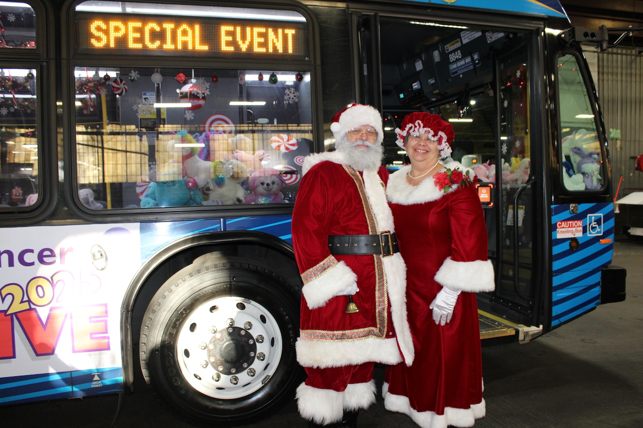Santa's Express: MTA bus delivers holiday cheer to hospitalized Staten Island kids