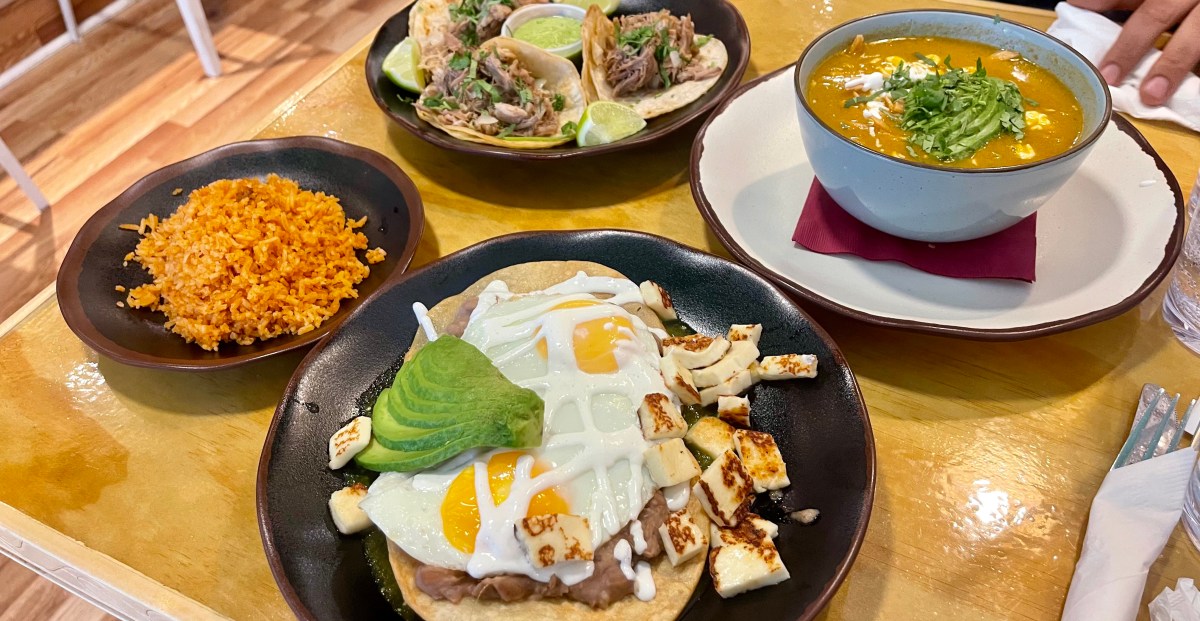A Brooklyn Breakfast Spot Serves Loaded Chilaquiles and Iced Coffee Horchata