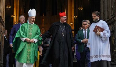 Cardinal Timothy Dolan, hundreds of volunteers, drop by NYC Old Navy to shop for strangers