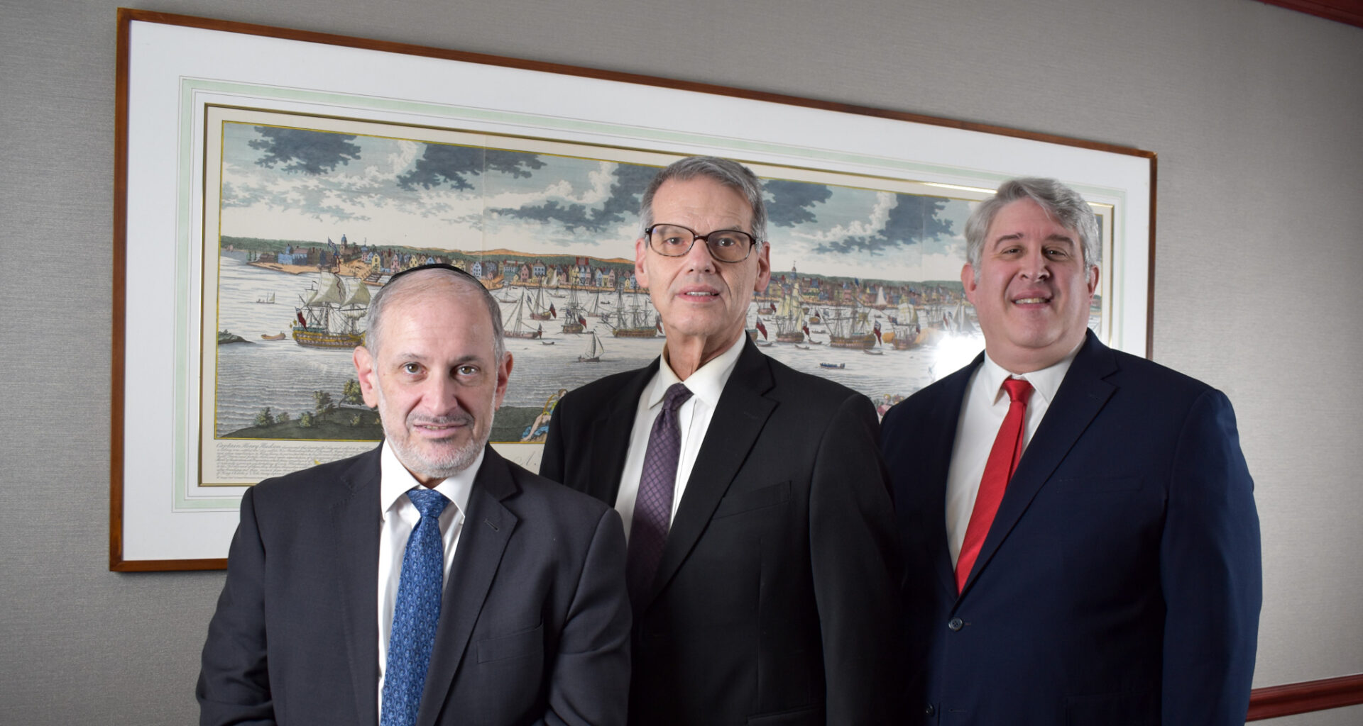 Lawrence Knipel joins Jason Fink and David Berger. Photo courtesy of Berger Fink LLP