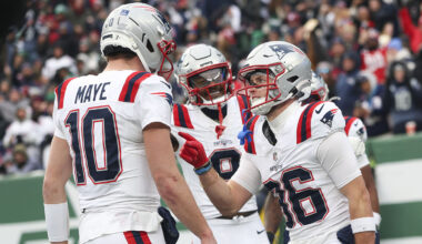 Drake Maye explodes for five TDs in 42-10 beatdown – NBC Sports Boston