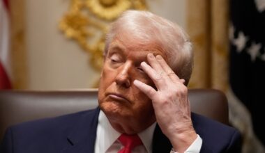 Sleepy time Trump? President roasted again for appearing to nap on the job