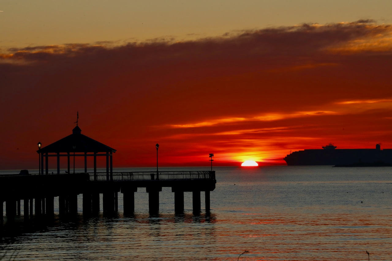 Sunrise on Staten Island