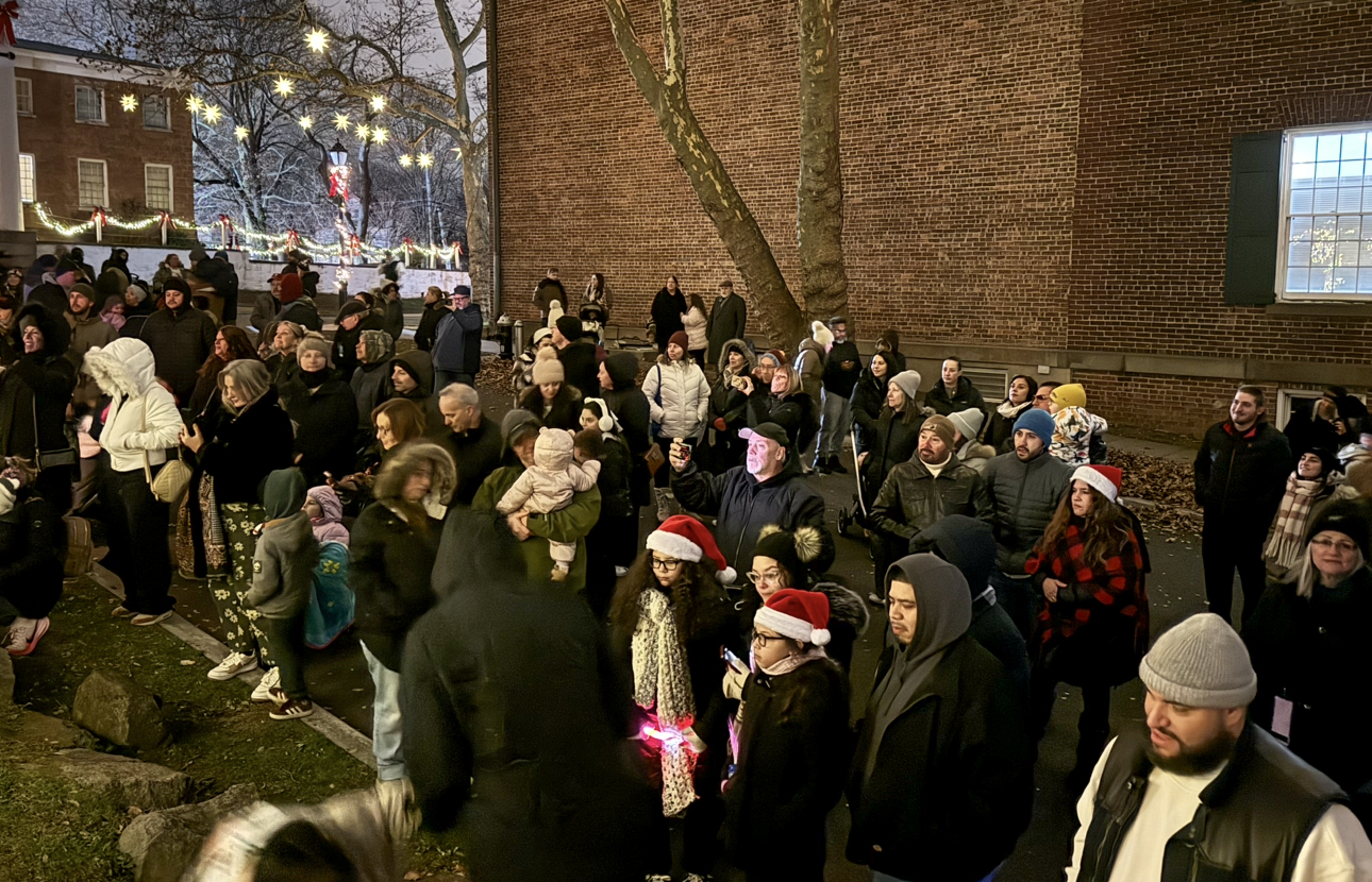 Scenes from the tree lighting at Historic Richmondtown on Dec. 5, 2025. (Steve White for the Advance/SILive.com)