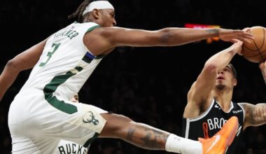 Brooklyn Nets rout Milwaukee Bucks to match franchise record for margin of victory