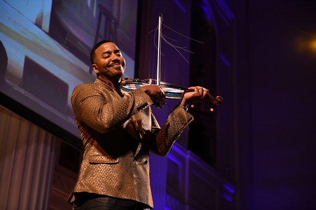 Damien Escobar performs onstage at the 2023 ICL Gala honoring Gov. Hochul, Grubhub, and Bob Meyers on May 17, 2023 in New York City. (Photo by Craig Barritt/Getty Images)