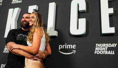 Jason Kelce says living a ‘normal life’ with family is getting harder – NBC New York