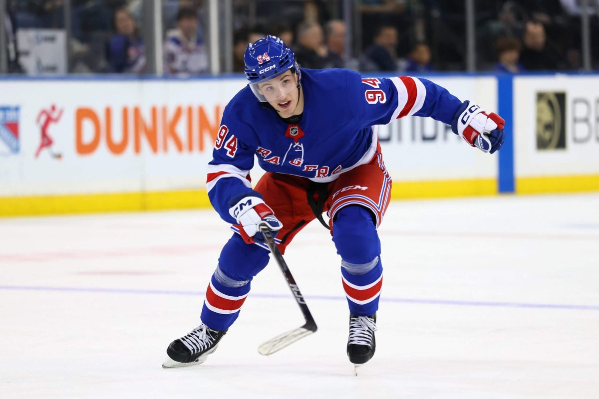 Rangers call up top prospect Gabe Perreault, Brennan Othmann from AHL