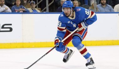 Rangers’ Mika Zibanejad won’t play vs. Ducks after missing team meeting