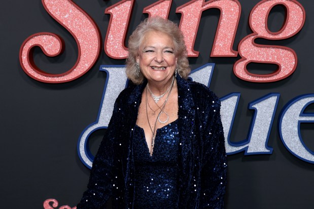 NEW YORK, NEW YORK - DECEMBER 11: Claire Sardina attends the "Song Sung Blue" New York Premiere at AMC Lincoln Square Theater on December 11, 2025 in New York City. (Photo by Dimitrios Kambouris/Getty Images)