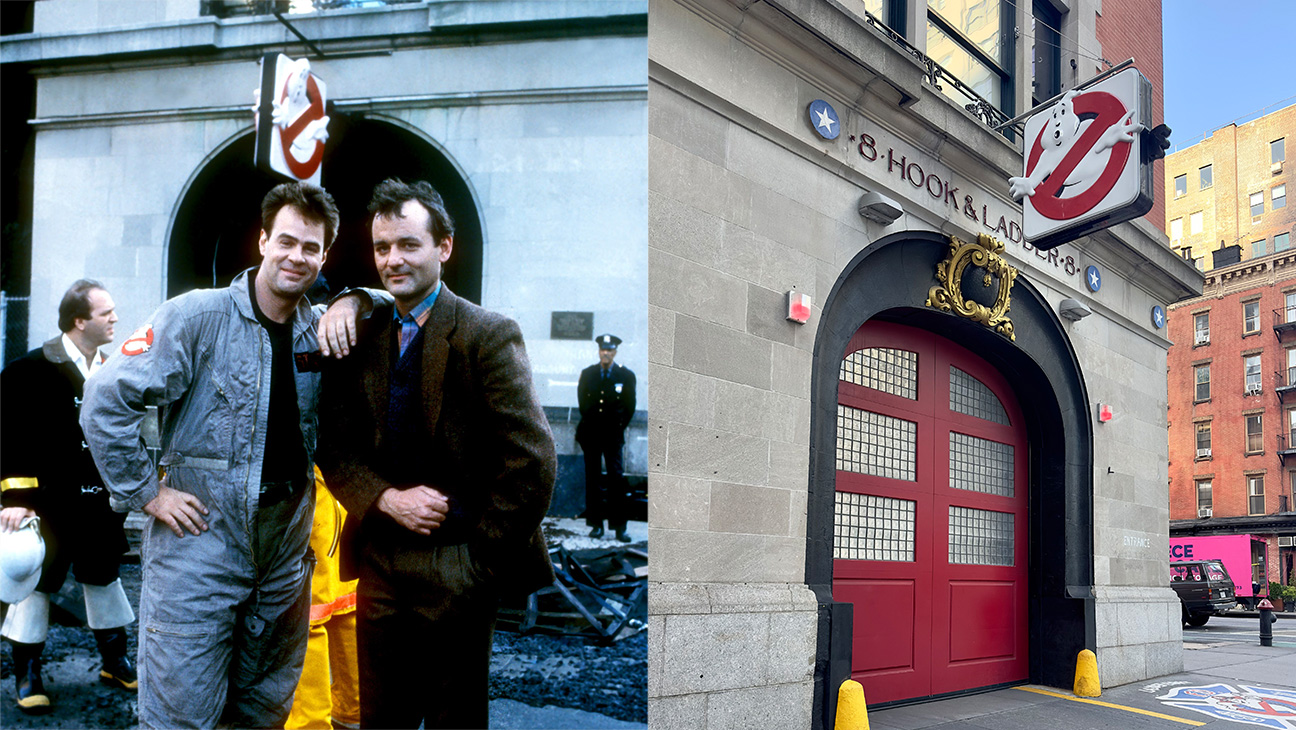 Ghostbuster and 8 Hook and Ladder Fire Station