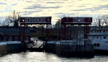 Governors Island Soissons Landing. (Credit: Baron Carr)