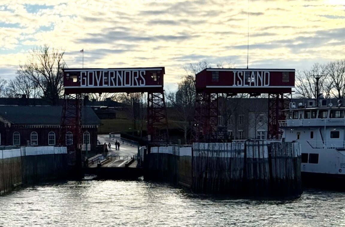 Governors Island Soissons Landing. (Credit: Baron Carr)