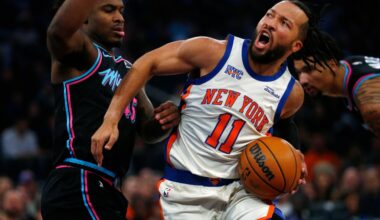 New York Knicks, Jalen Brunson push past Miami Heat