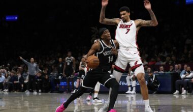 Was Miami Heat victory in Brooklyn a Kel'el Ware statement?