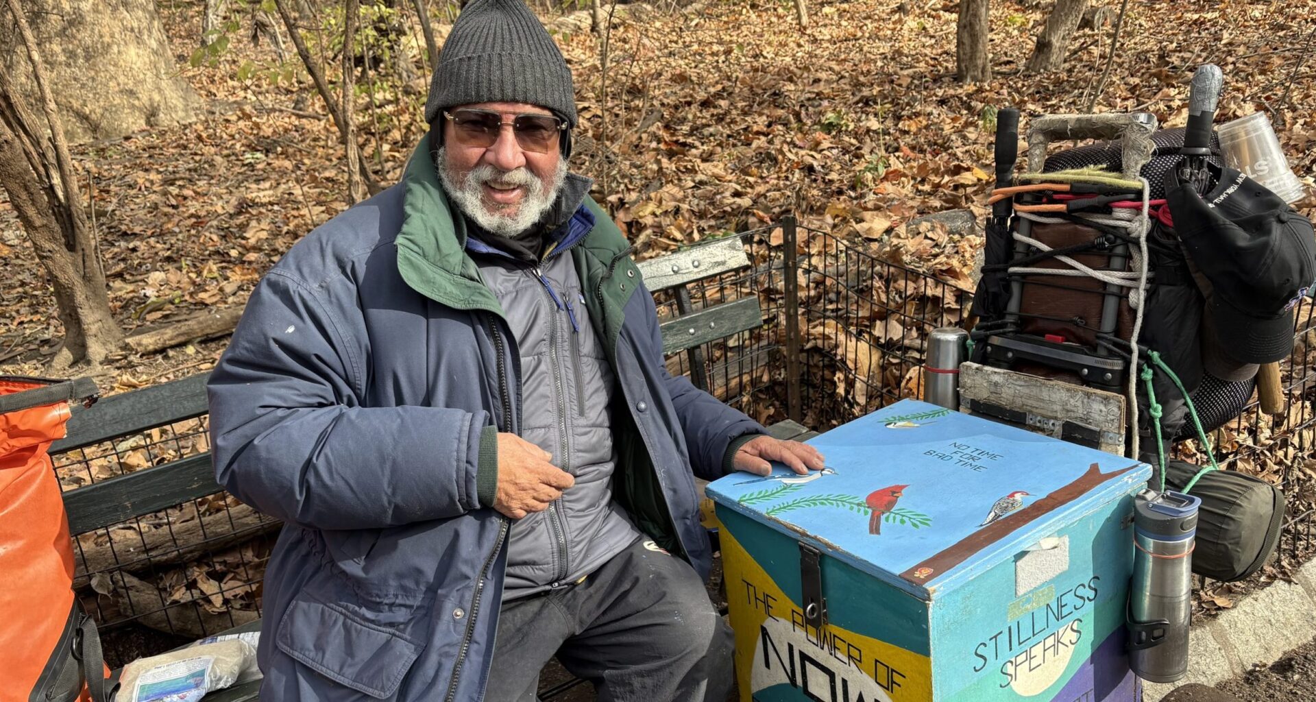 Meet Armando, Who Lives in Central Park, Where He Dispenses Spiritual Wisdom and Doggy Treats