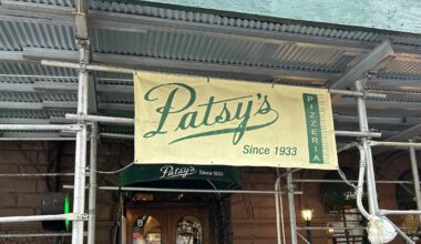 Patsy's Pizzeria UWS To Permanently Close Next Month