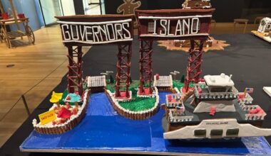 NYC landmarks recreated in gingerbread