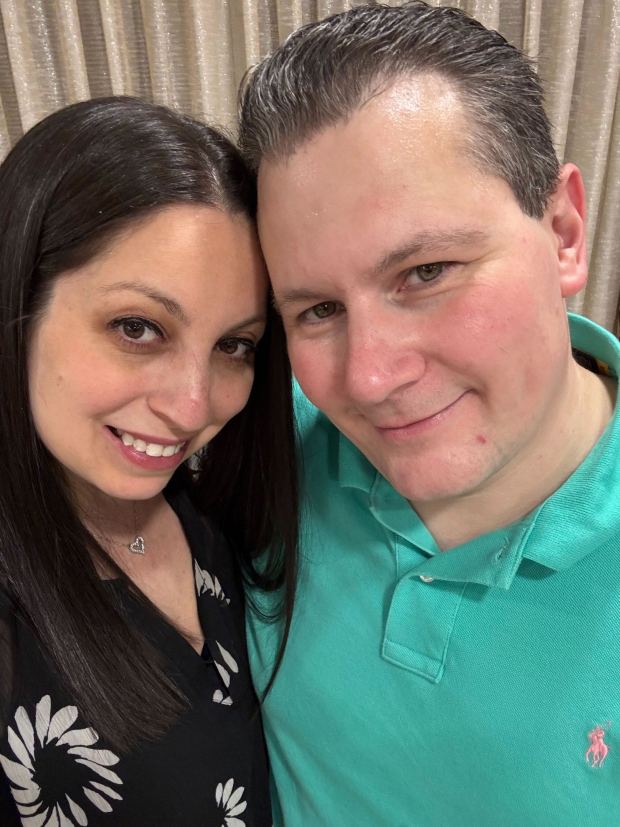 Ilya Perloff and his wife, Melissa Perloff. (Family Handout) 