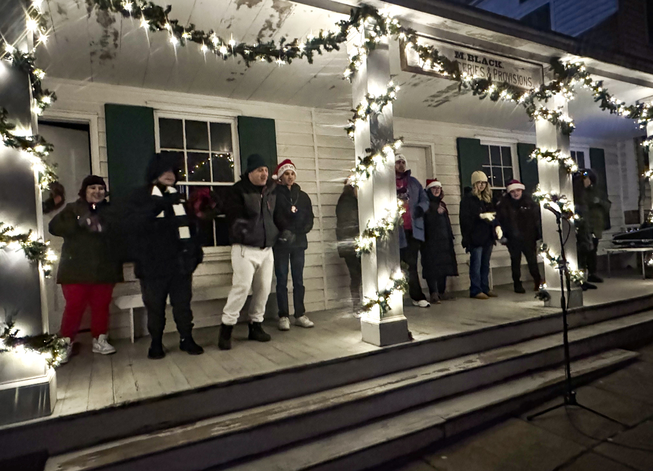 The Grace Foundation Glee Club (called "Grace-ful Glee."} performed at the tree lighting at Historic Richmondtown on Dec. 5, 2025. (Steve White for the Advance/SILive.com)