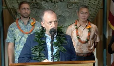 Gov. Josh Green said the a new public-private partnership between the The Queen’s Health Systems is teaming with state’s Hawaii Health Systems Corporation will be "transformative" for Hawaii island residents and their access to medical care. (Office of Gov. Josh Green)