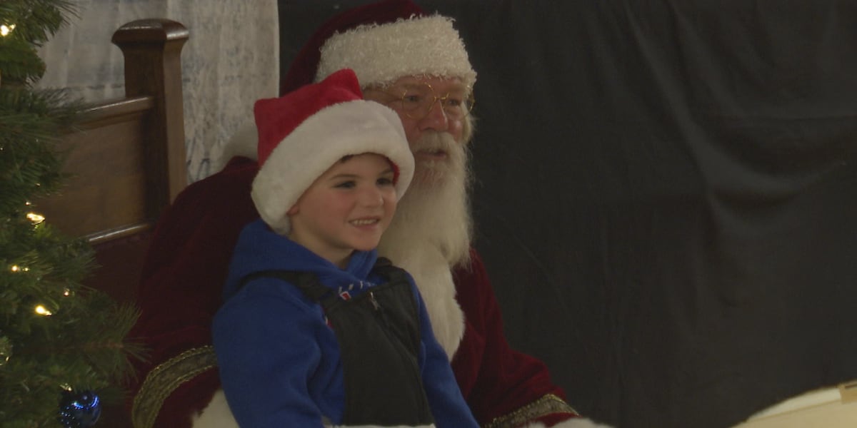 “River Santa” event returned Sunday for the tenth year, this time in Clayton