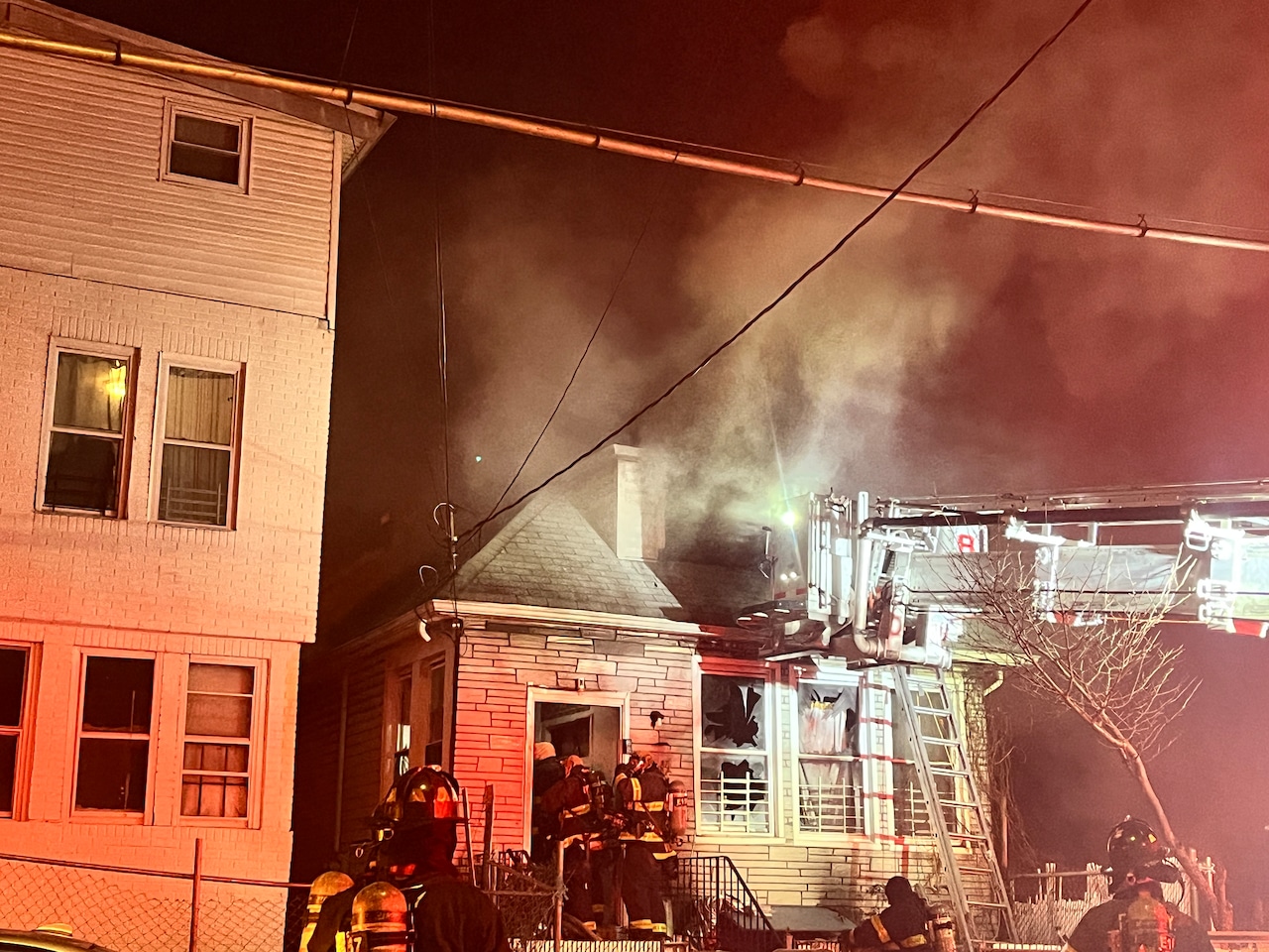 Fire in Mariners Harbor