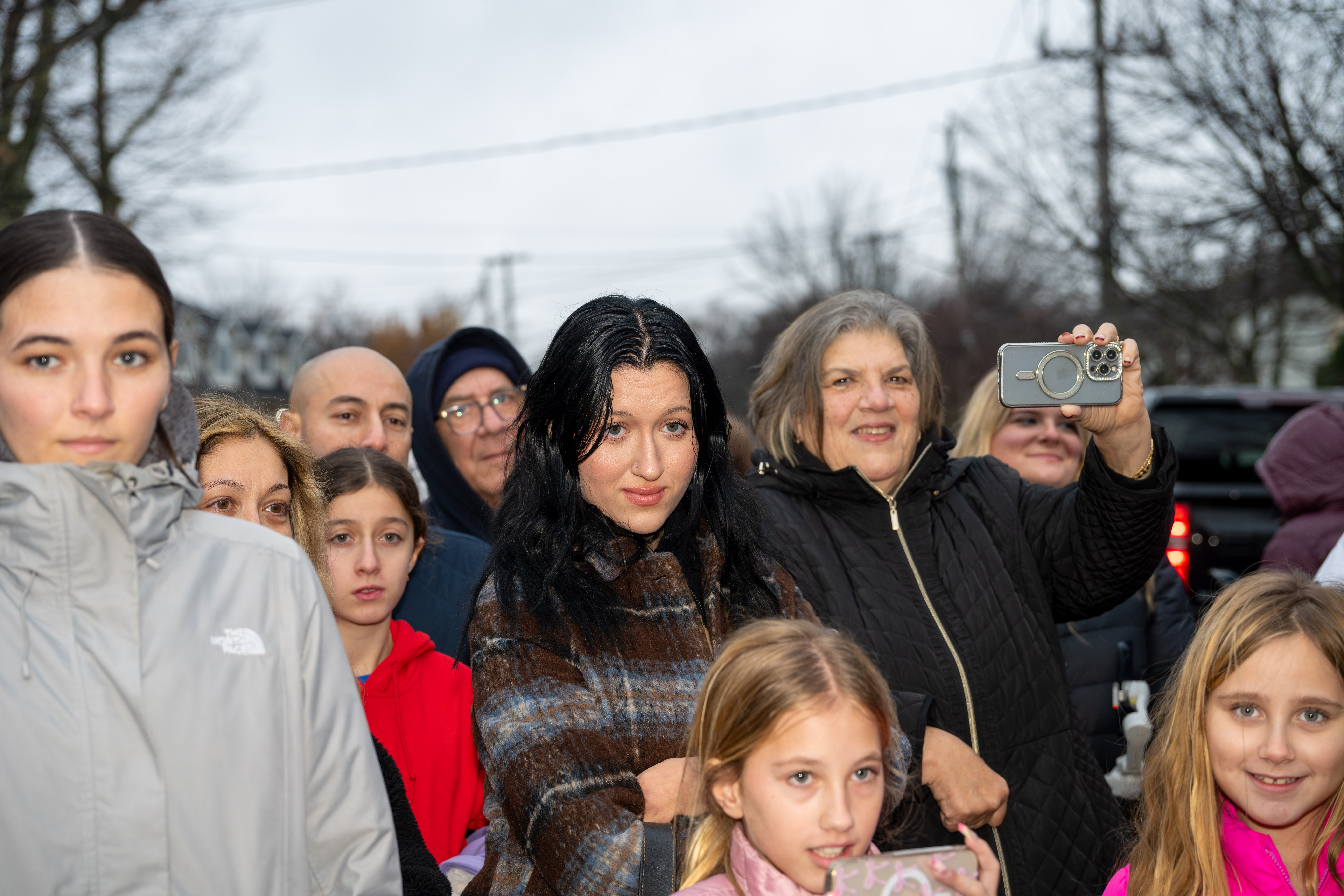 Hundreds gather to see Staten Island’s famous “Lights For Life” Christmas display and enjoy an entertainment extravaganza at the home of Joseph and Marisa DiMartino on Sunday, November 30, 2025, in Charleston. (Owen Reiter for the Advance/SILive.com)