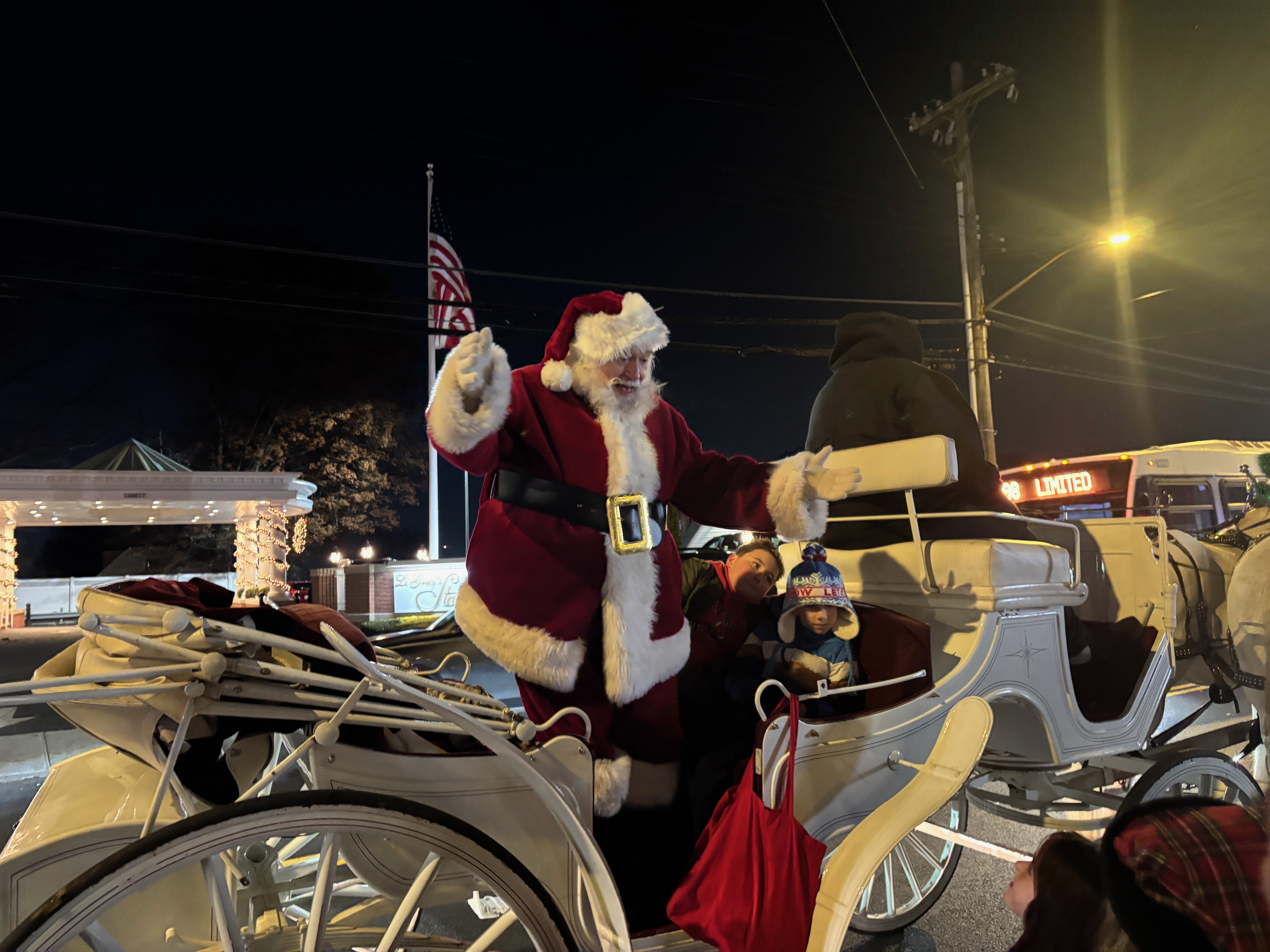 West Brighton's Forest Avenue transformed into a winter wonderland as local businesses served up everything from steaming chili to mini cannoli under the glow of the Cold Moon.