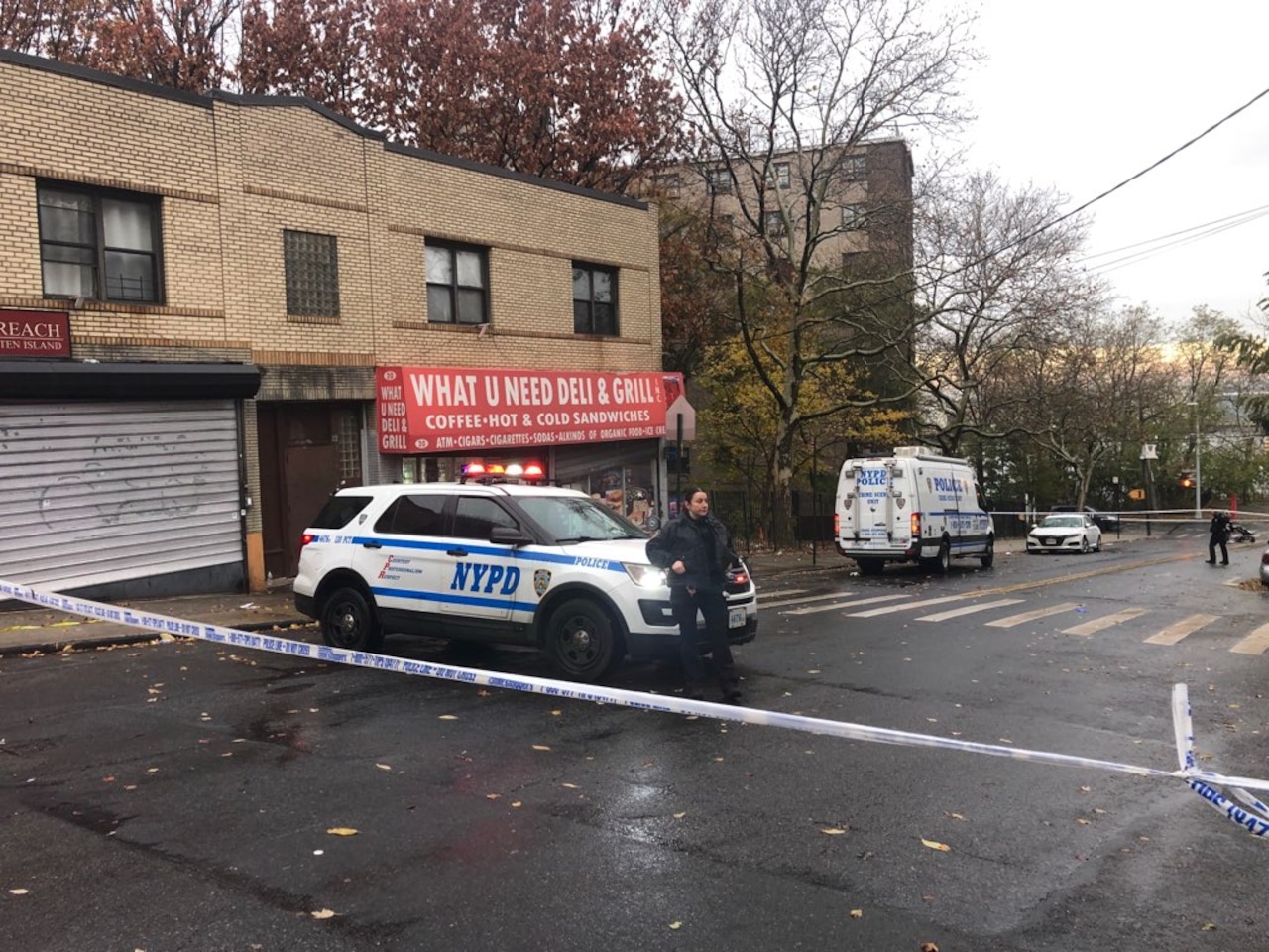 Shooting in New Brighton deli