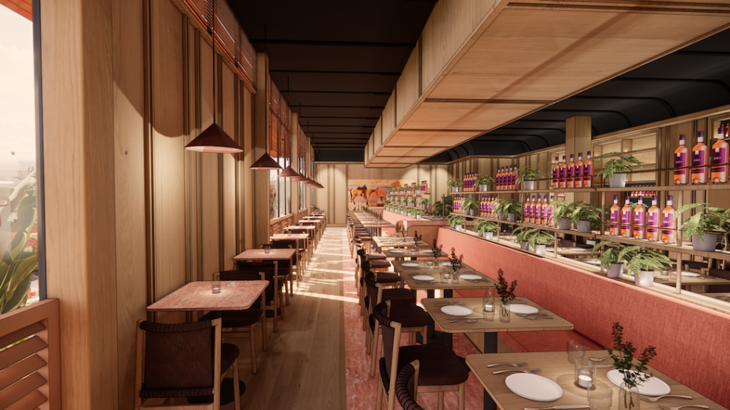 Little Ruby's interior 