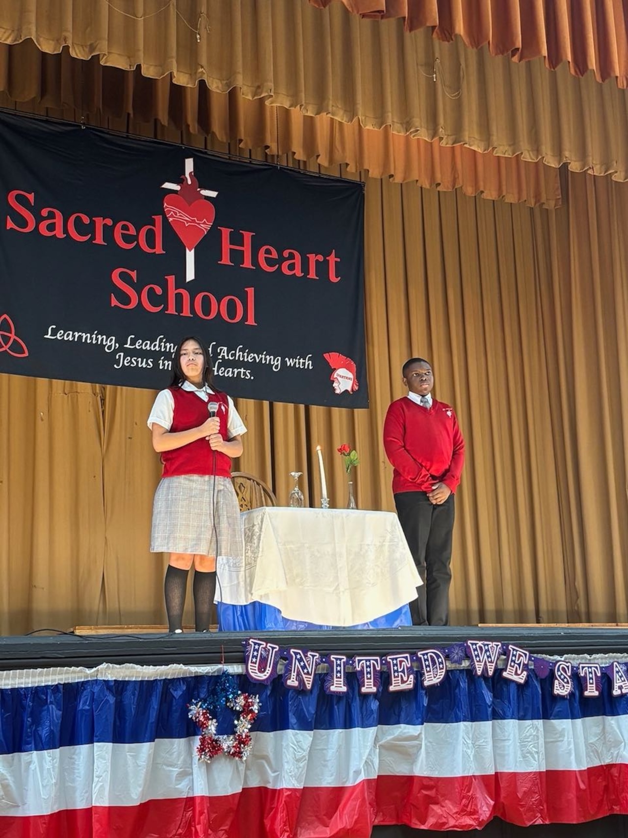 Sacred Heart School honors vets